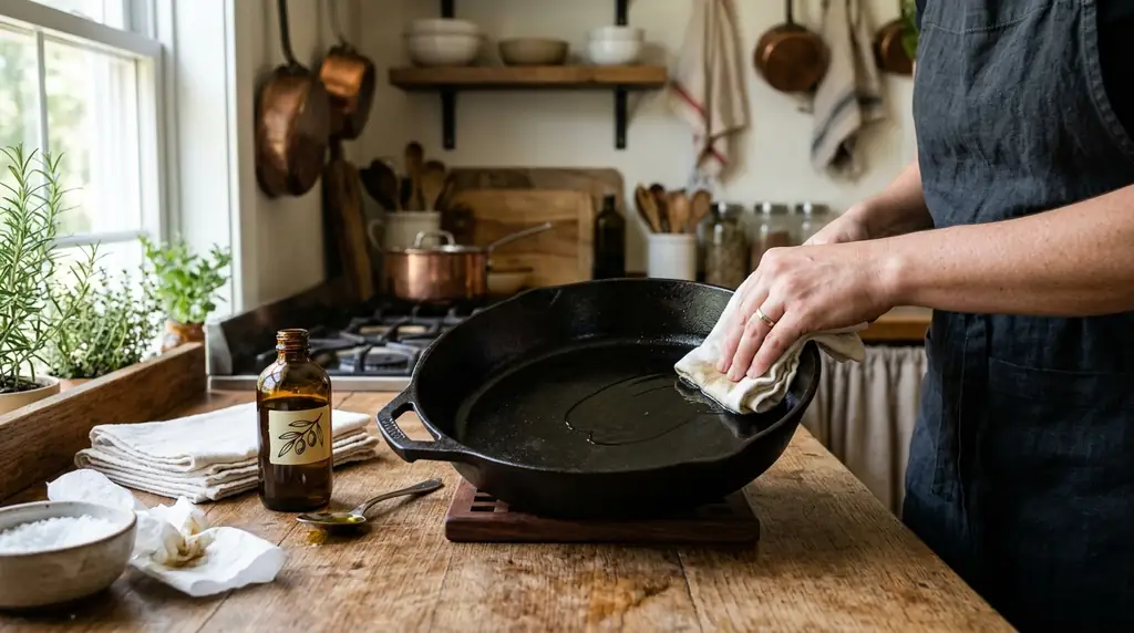 How to Season a Cast Iron Skillet